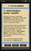 Bebek Gelişimi Ay Ay Detaylı 截图 3