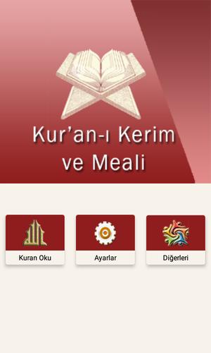 Kuran I Kerim Ve Turkce Meali For Android Apk Download