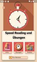 Speed ​​Reading und Übungen Plakat