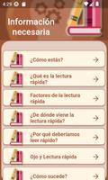 Lectura Rápida y Ejercicios captura de pantalla 1