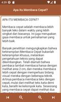 Membaca Cepat dan Latihan screenshot 2