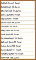 Salah Surahs In Quran screenshot 1