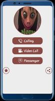 Momo Creepy  Fake Chat And Video Call poster