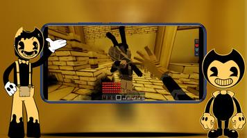 Mods Bendy Machine for MCPE imagem de tela 3