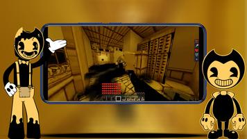 Mods Bendy Machine for MCPE imagem de tela 1