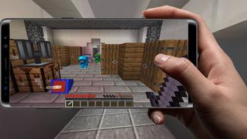 Impostor + Among Us mod skin M imagem de tela 3