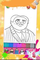 Wednesday Addams Coloring Book imagem de tela 3