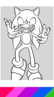 Livre de coloriage Sonic Exe capture d'écran 1