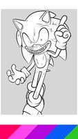 Livre de coloriage Sonic Exe capture d'écran 2