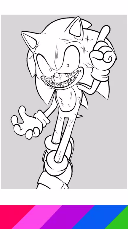 Desenhos para colorir de imagens do Sonic Exe - Desenhos para colorir  gratuitos para impressão