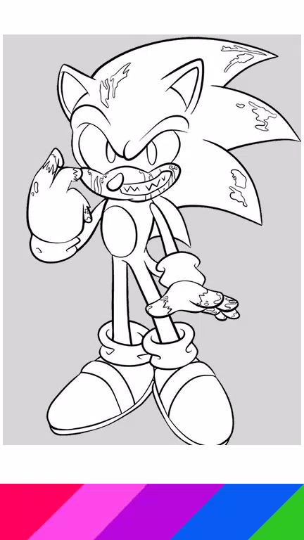 Desenhos e Imagens Sonic EXE para Colorir e Imprimir Grátis para Adultos e  Crianças 