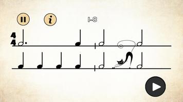 1 Schermata Rhythm Cat - Leggere la Musica