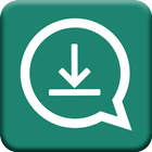 Save Status Wa Sticker Text-icoon