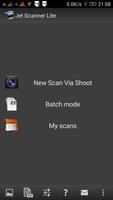 Jet Scanner Lite. Scan to PDF Affiche