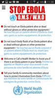 Stop Ebola WHO Official captura de pantalla 1