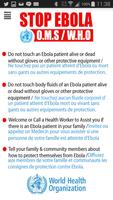 Stop Ebola WHO Official تصوير الشاشة 1