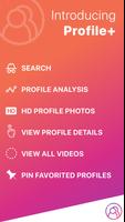 Profile+ Followers & Profiles Tracker Affiche