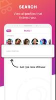Profile+ Followers & Profiles Tracker captura de pantalla 1