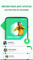 Status Saver الملصق