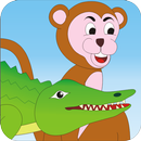 Crocodile and Monkey - Story APK