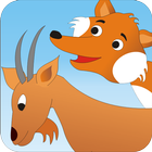 Fox and the Goat - Kids Story icône