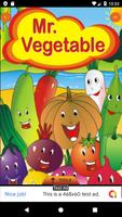 Mr Vegetable الملصق