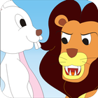 The Rabbit and the Lion -Story biểu tượng