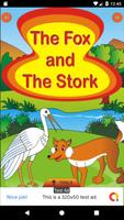 The Fox and Stork - Kids Story पोस्टर