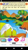 The Fox and Stork - Kids Story syot layar 3