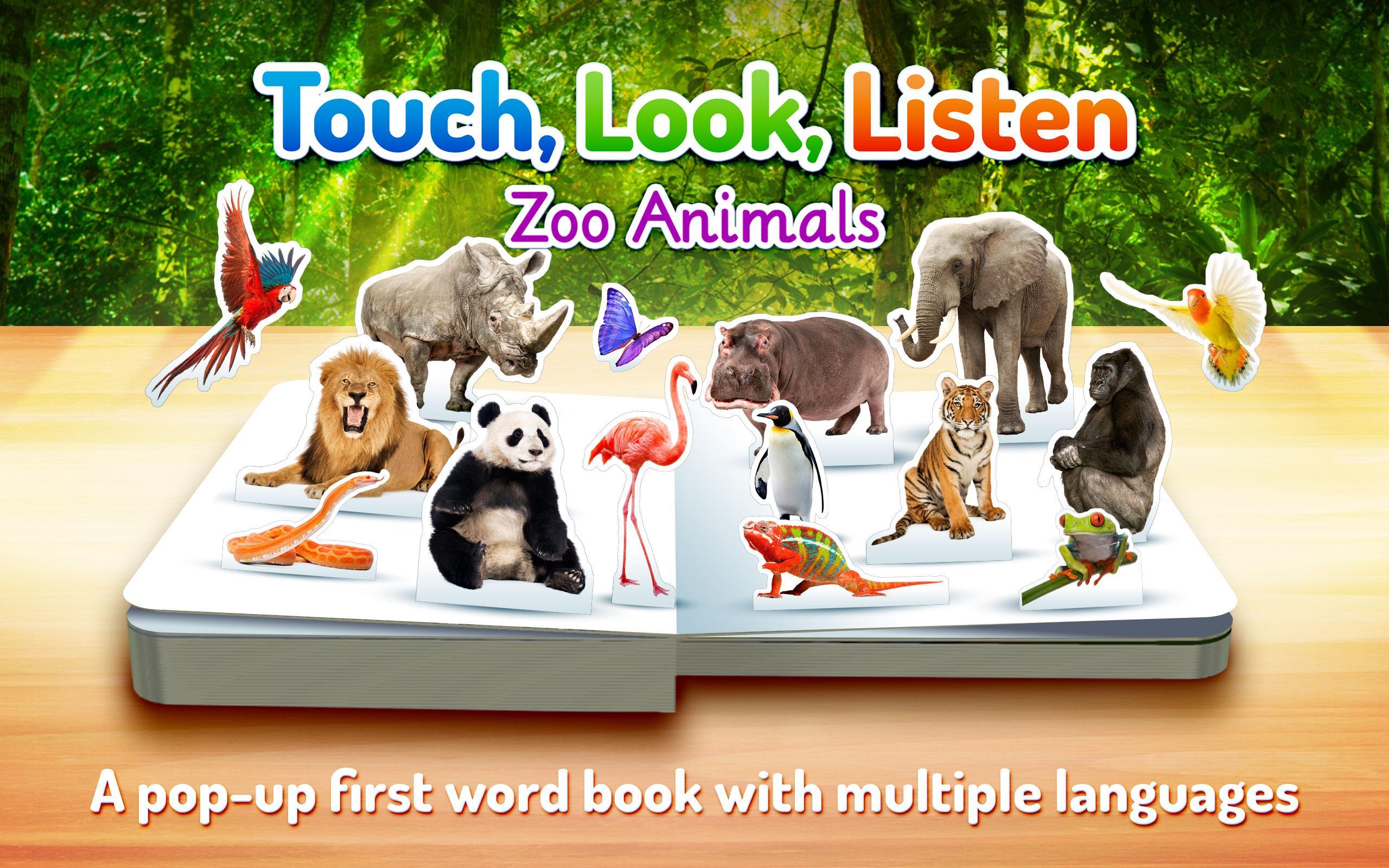 Zoo animals videos. Pop animals игра. Zoo истории. Детское приложение с животными. Touch look listen.