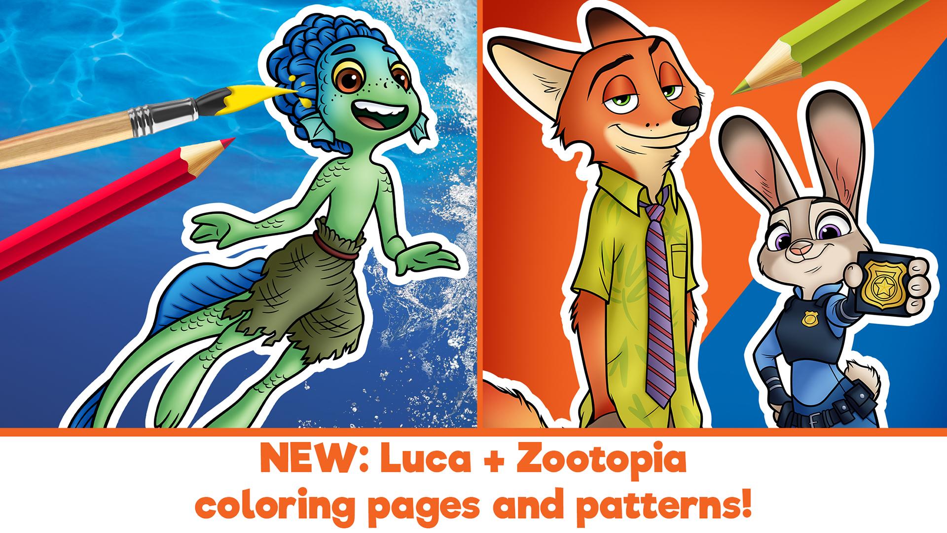 Download Disney Coloring World For Android Apk Download