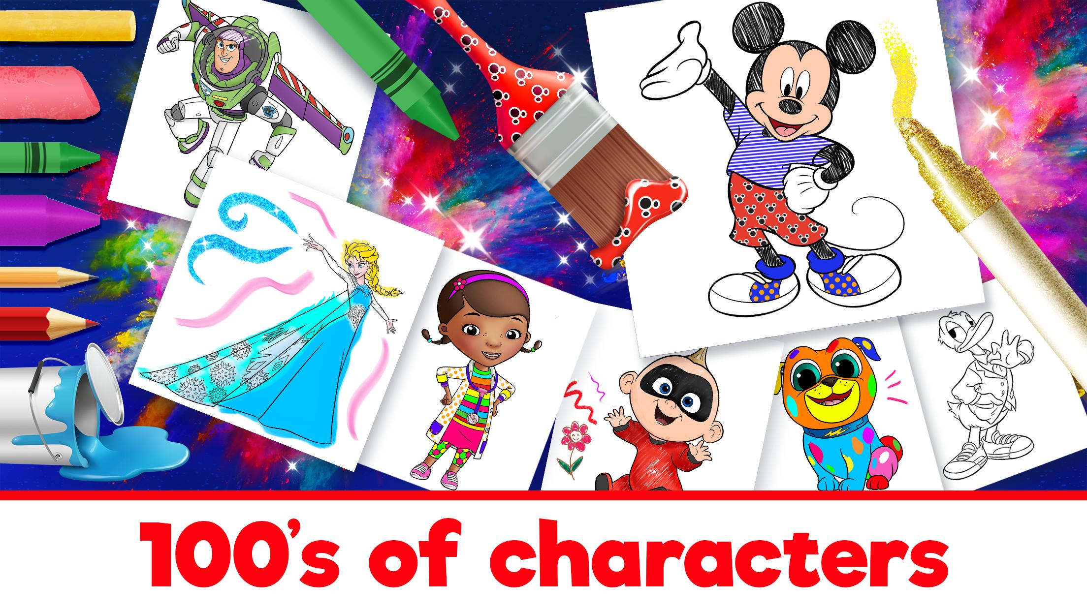 Download Disney Coloring World for Android - APK Download