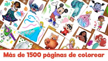 Colorante Mundo Disney Poster