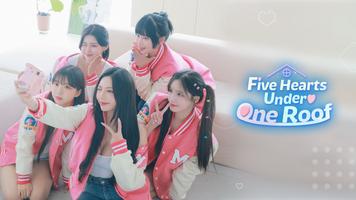 Five Hearts Under One Roof Poster