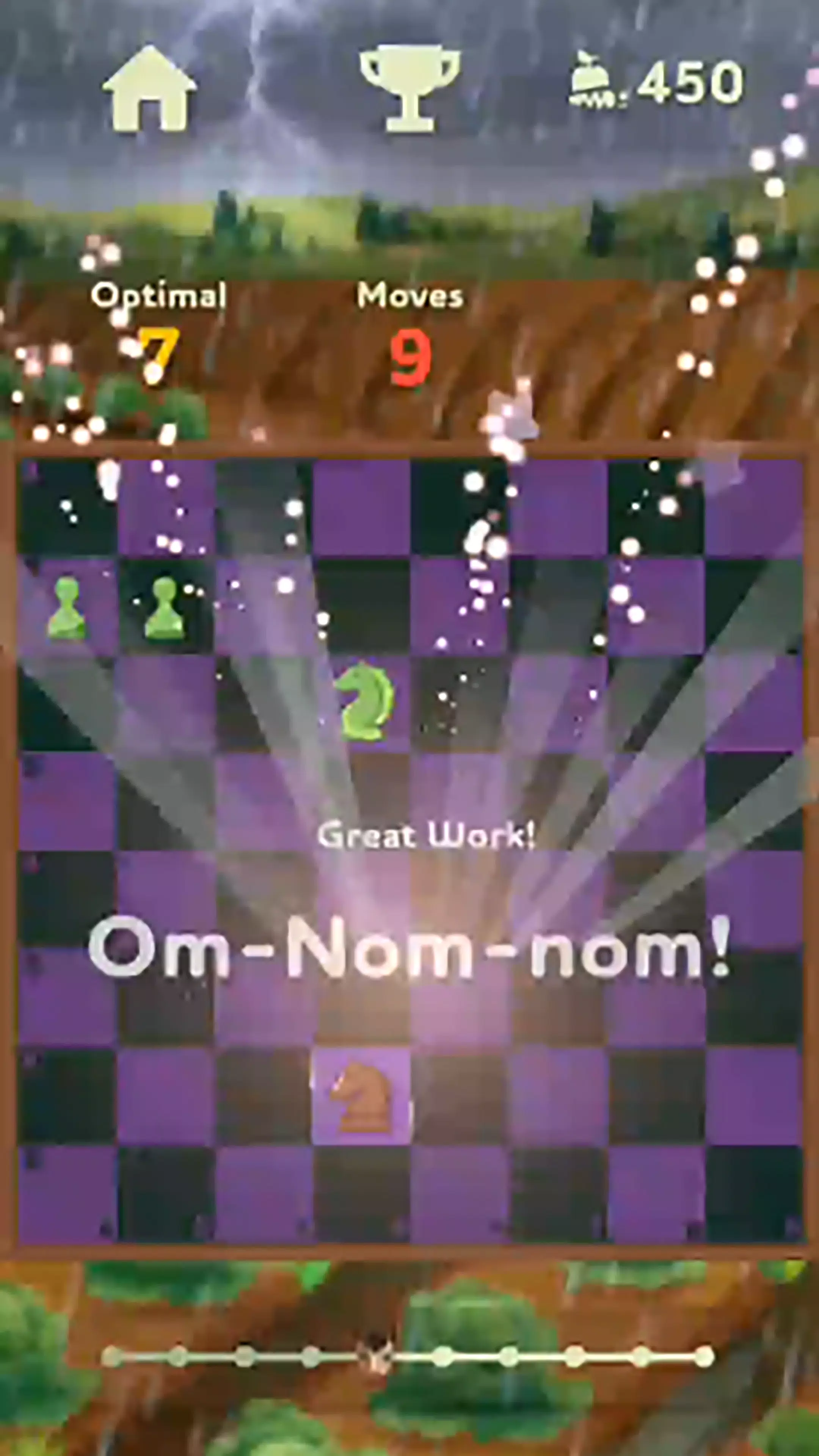 Hungry Horses – 国际象棋拼图