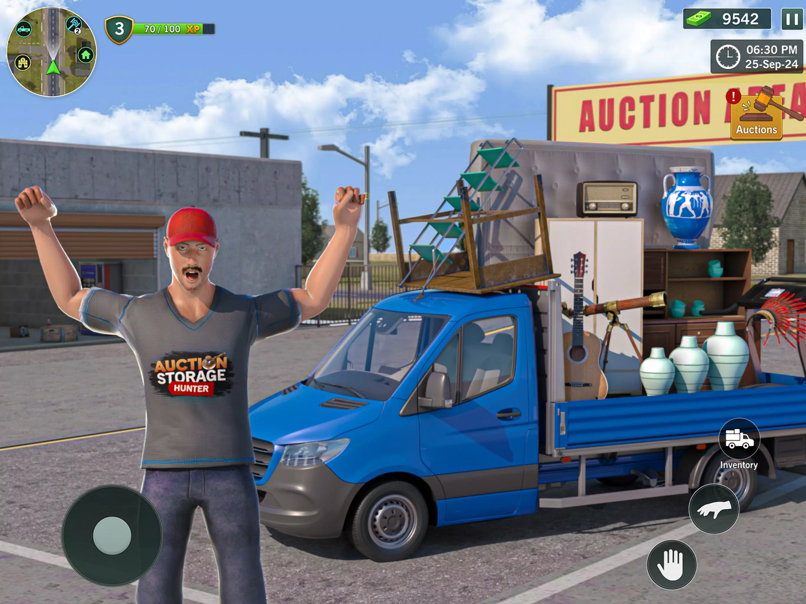 Storage Auction: Business Game