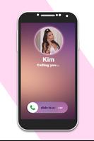 Call Kim Kadrdashian Prank Affiche