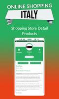 Online shopping Italy Cartaz