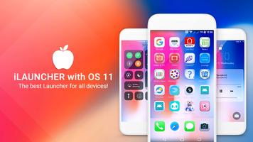 iLauncher OS 12 -  Phone X स्क्रीनशॉट 1