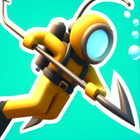 Fishing frenzy: Diver icon