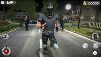 Crime City Thief Simulator 3D पोस्टर