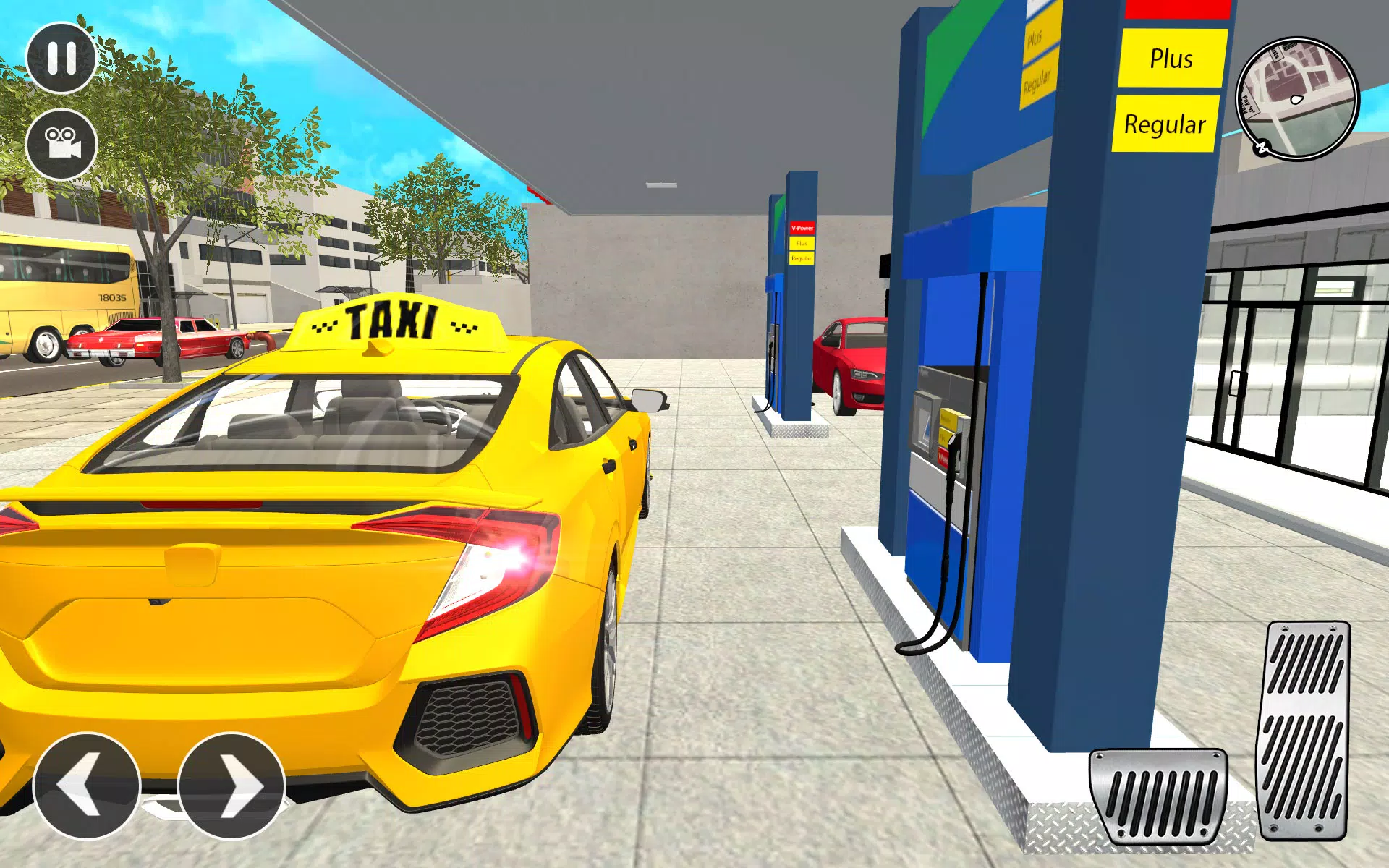 US Taxi Driving Simulator 2023: Open World Taxi Game 3D