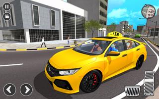 Open World Taxi Sim 2023 পোস্টার