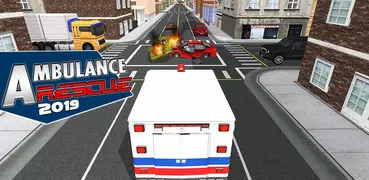 Ambulance Car Driving Simulator - Rescue Mission