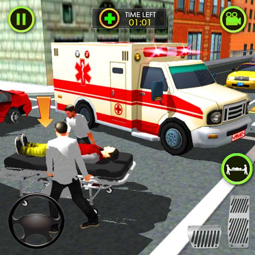 Ambulance Car Driving Simulator - Rescue Mission