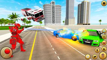 Fire Truck Robot Transform - F screenshot 1