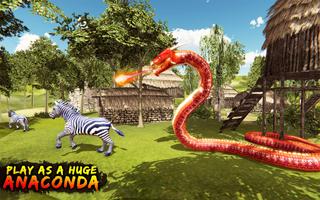 Anaconda Snake Attack 2019 - T Cartaz