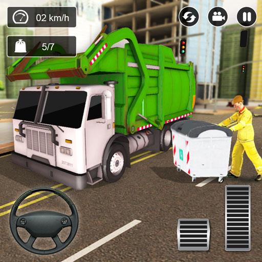 Garbage Truck Driving Simulator - Trash Cleaner
