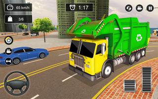 Garbage Truck Driving Simulator screenshot 1