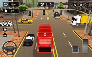 Garbage Truck Driving Simulator screenshot 3
